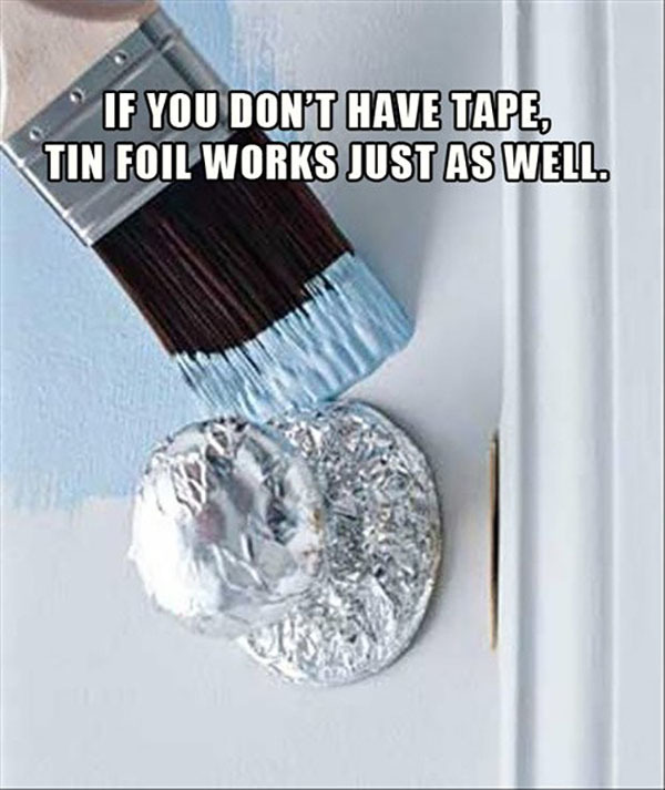 15 Απίθανοι Τρόποι για να Χρησιμοποιήσετε το Αλουμινόχαρτο σε Καθημερινά Προβλήματα του Σπιτιού!